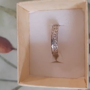 Sterling silver ring